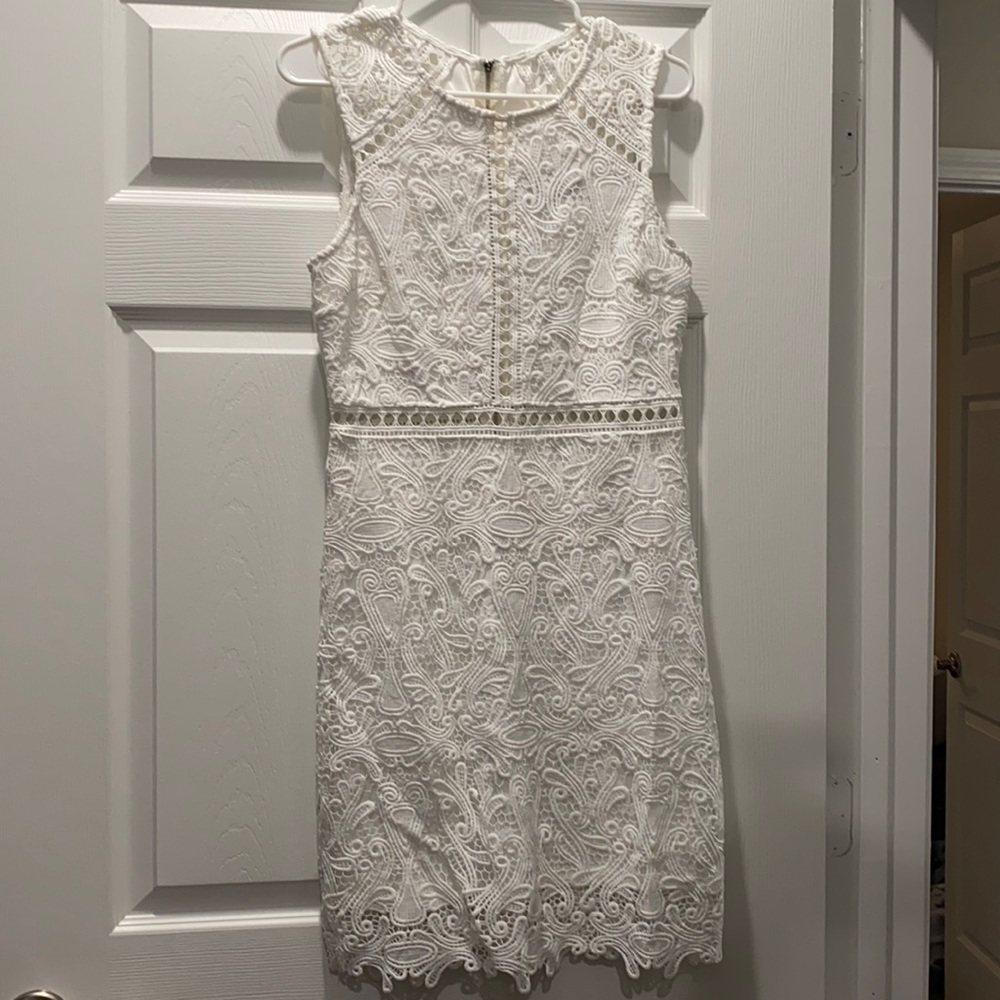 Lulu’s White Formal Dress
